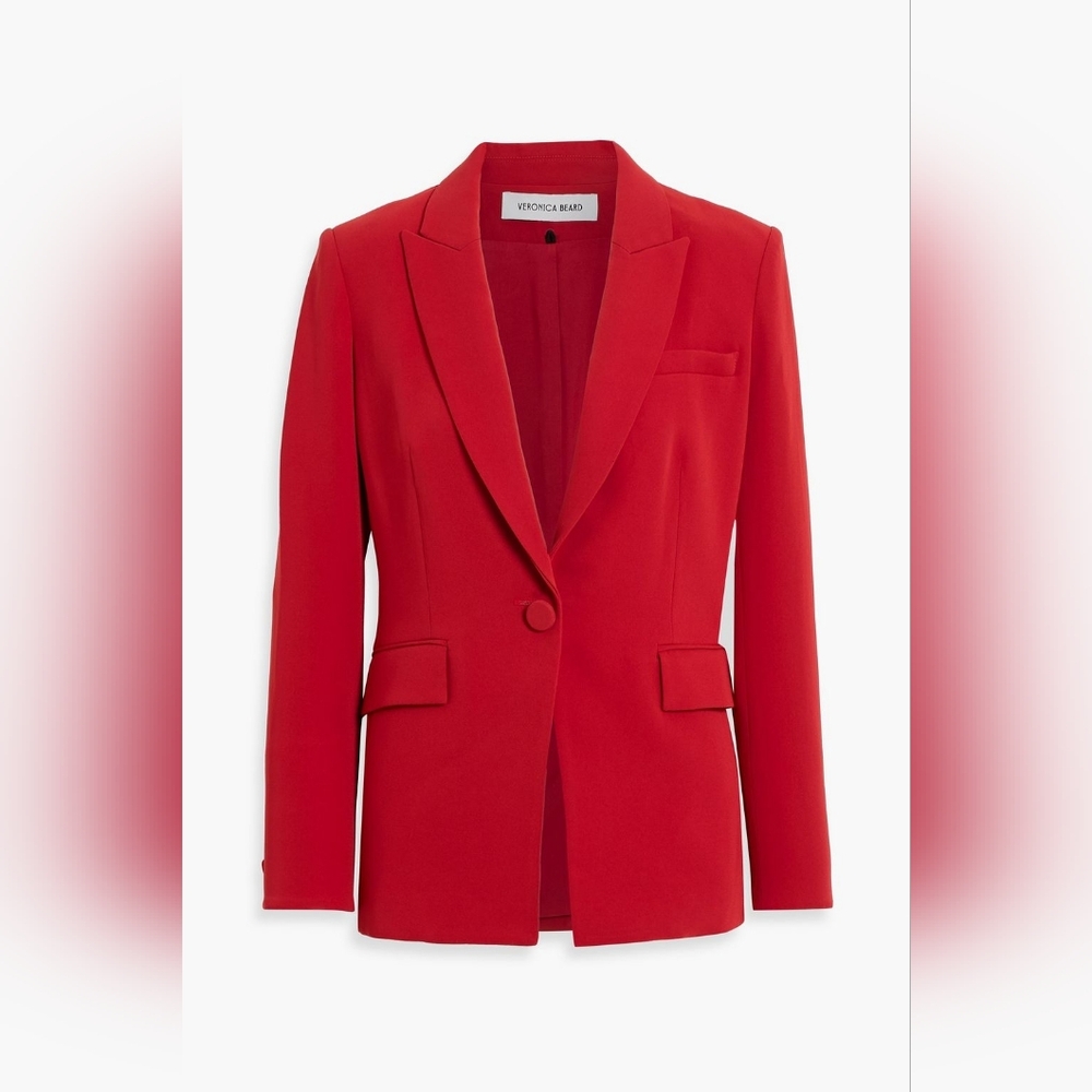 VERONICA BEARDLong and Lean Dickey crepe blazer